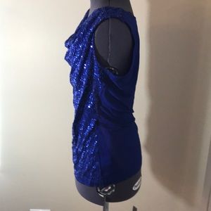 NWOT Victor Alfaro sequin top